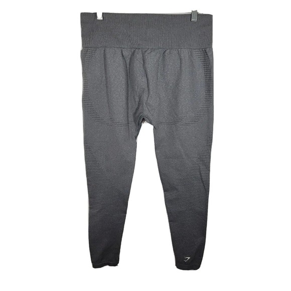 Gymshark SIZE XXL Vital Seamless 2.0 Leggings Smokey Grey Marl Women’s - Picture 3 of 3